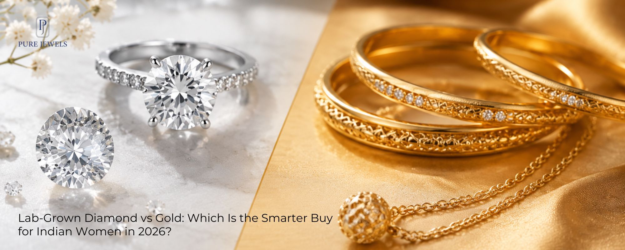 Lab-Grown Diamond vs Gold